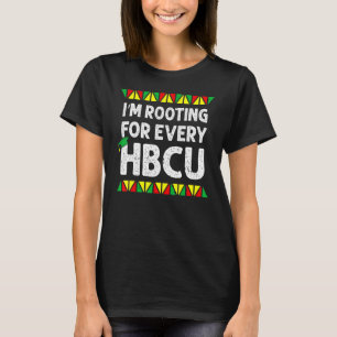T-shirt Je soutiens tous les Africains éduqués par HBCU