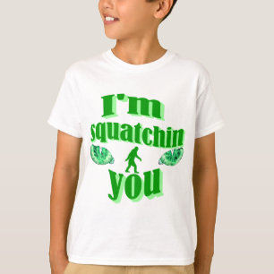 T-shirt Je squatching vous