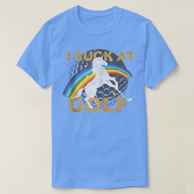 T-shirt Je suce au golf  (Design devant)