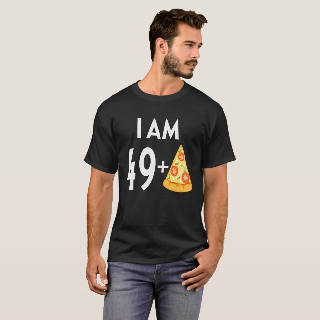 T-shirt Je Suis 49 Plus Pizza (Devant entier)