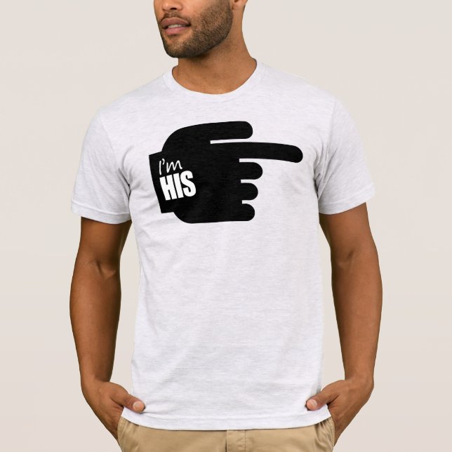 T-SHIRT JE SUIS À LUI  (Devant)