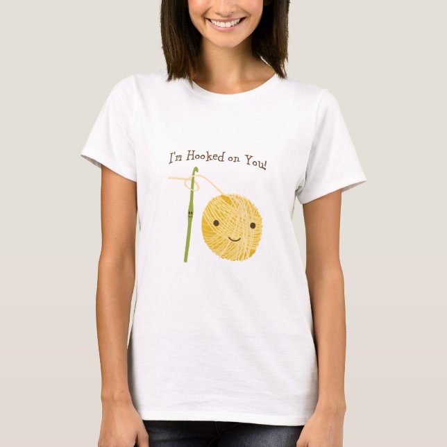 T-shirt Je suis accro à toi ! (Devant)