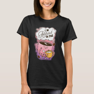 T-shirt Je suis accro à toi Café Day