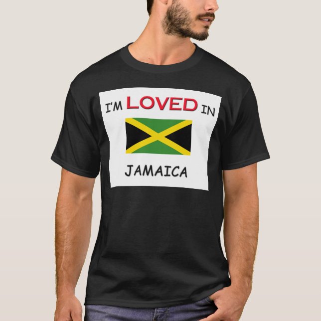 T-shirt Je suis aimé en JAMAÏQUE (Devant)