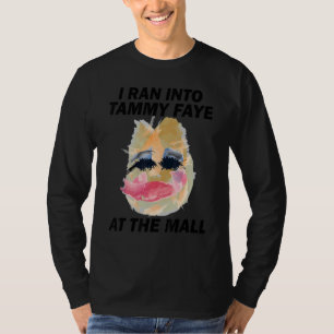T-shirt Je Suis Allé À Tammy Faye Bakker Au Mall 80s Vinta