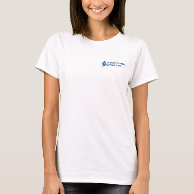 T-shirt Je suis allé avec le Flo - Kure Beach NC (Devant)