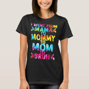T-shirt Je Suis Allé De Maman À Maman, À Maman, À Mère, À