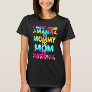T-shirt Je Suis Allé De Maman À Maman, À Maman, À Mère, À