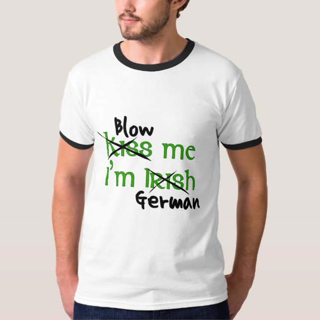 T-shirt Je suis allemand (Devant)