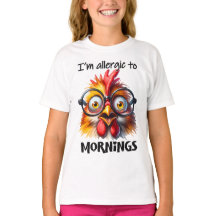 Je suis allergique aux matins !