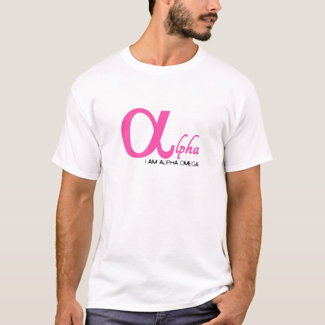 T-shirt Je suis Alpha Omega (Devant)