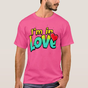 T-shirt Je suis amoureux ami