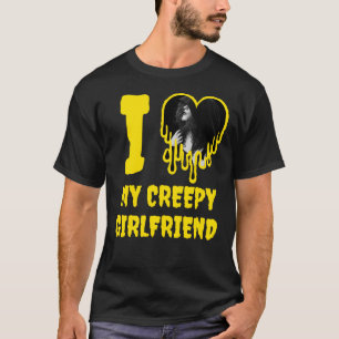 T-shirt Je suis amoureux de ma petite amie flippante Photo