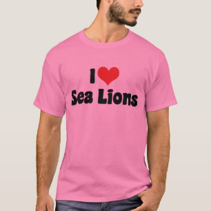 T-shirt Je suis amoureux des otaries