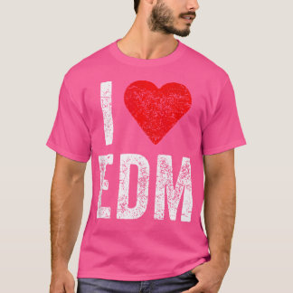 T-shirt Je suis amoureux du festival de fête Edm drôle