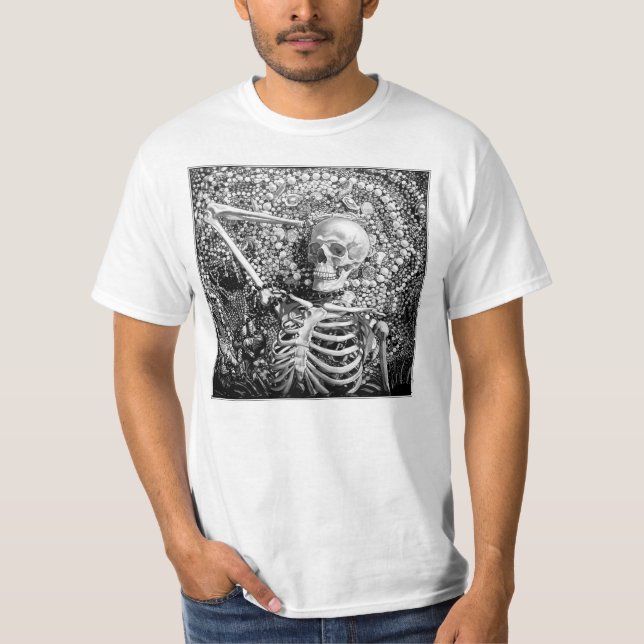 T-shirt Je suis apaisé dans la vertu (Devant)