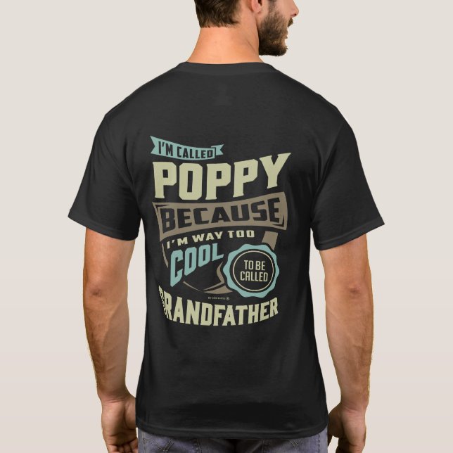 T-shirt Je suis appelé Poppy (Dos)