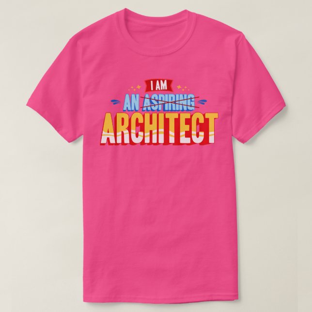 T-shirt Je Suis Architecte (Design devant)