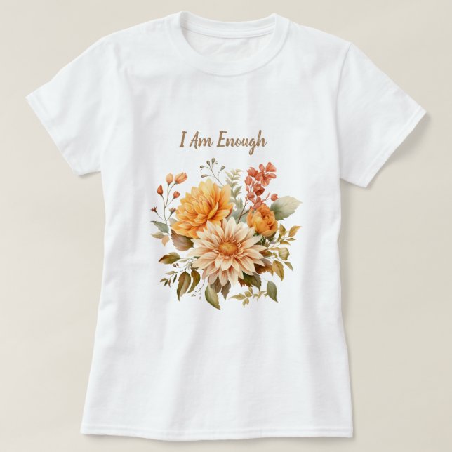 T-shirt Je suis assez (Design devant)