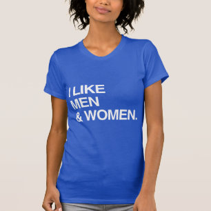 T-SHIRT JE SUIS ATTIRÉ PAR LES HOMMES ET LES FEMMES