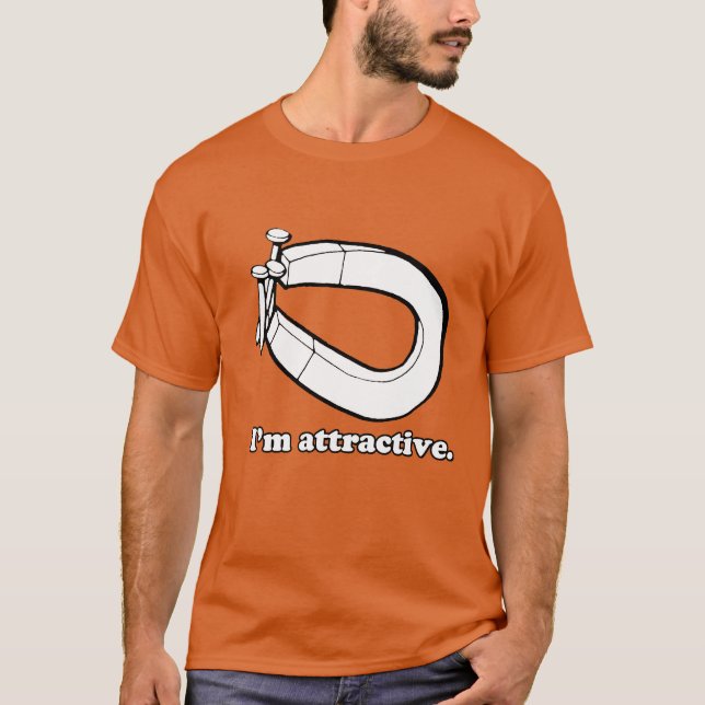 T-SHIRT JE SUIS ATTRAYANT (Devant)