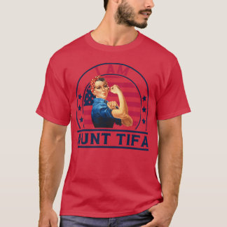 T-shirt Je suis Auntifa Rosiehe Riveteuse Subtil 8647 Anti