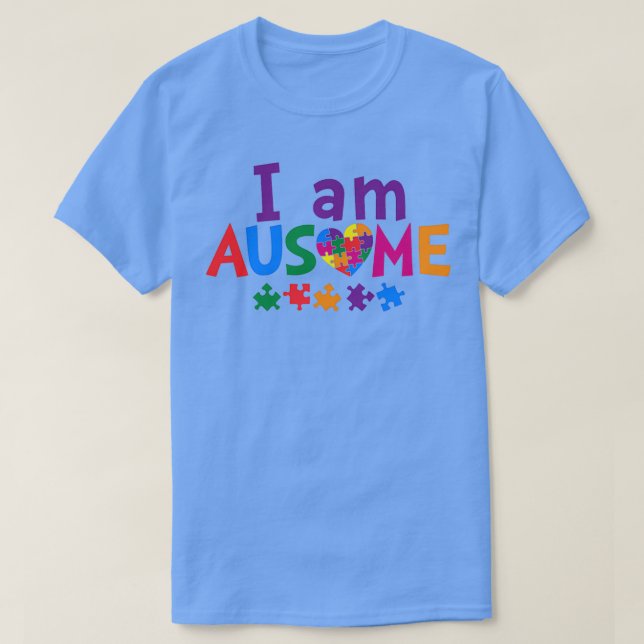T-shirt Je Suis Ausome (Design devant)