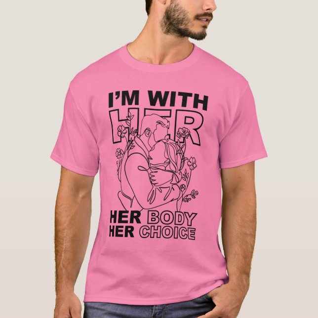 T-shirt Je suis avec elle (Devant)