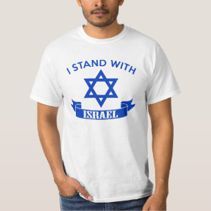 T-shirt Je suis avec Israël