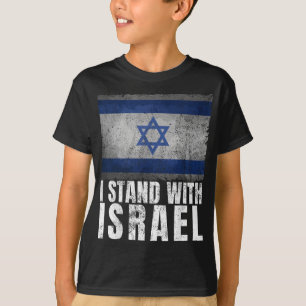 T-shirt Je Suis Avec Israël Cadeaux Juifs Patrimoine Israë