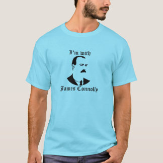 T-shirt Je suis avec James Connolly