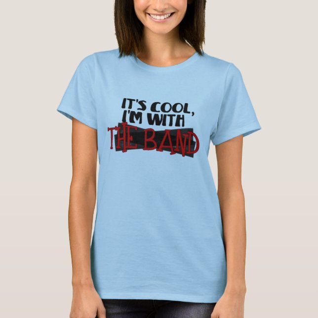 T-shirt Je suis avec la bande (Devant)