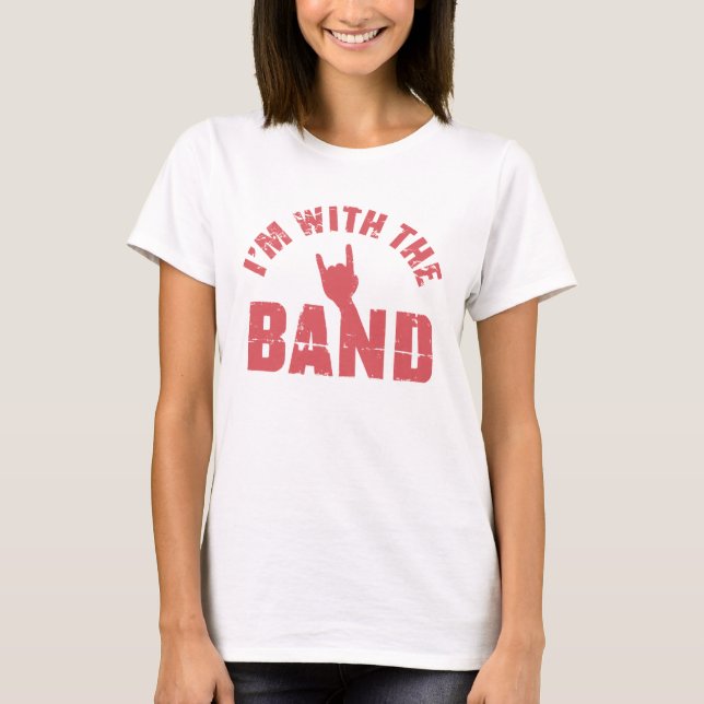 T-shirt Je suis avec la bande (Devant)