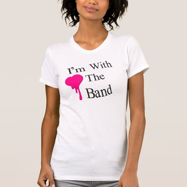 T-shirt Je suis avec la bande (Devant)