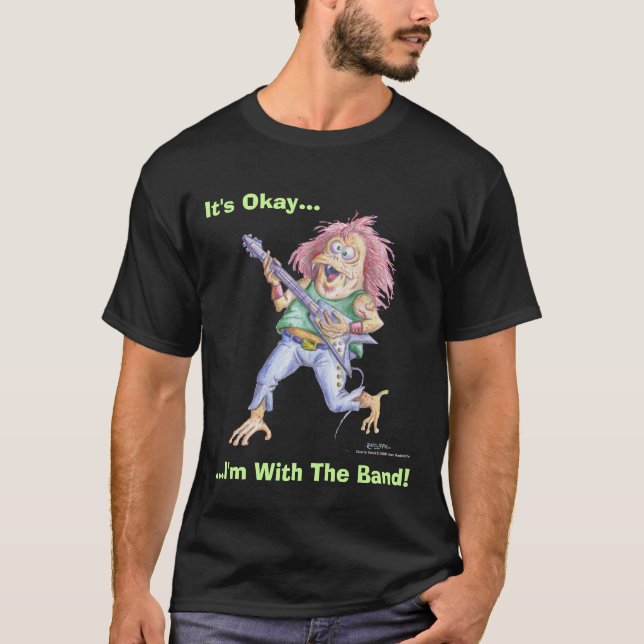 T-shirt Je suis avec la bande (Devant)