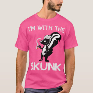 T-shirt Je Suis Avec La Soirée De Skunk