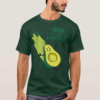 T-shirt Je suis avec l'avocat drôle