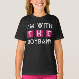 T-shirt Je suis avec le Boyband