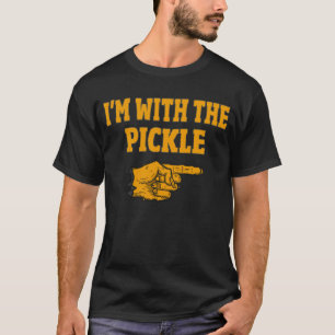 T-shirt Je suis avec le costume d'Halloween de Pickle Funn