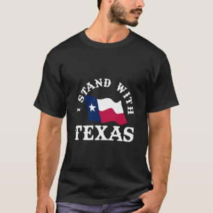 T-shirt Je suis avec le Texas