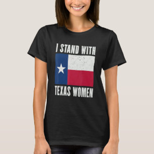 T-shirt Je suis avec les femmes du Texas C'est son corps S