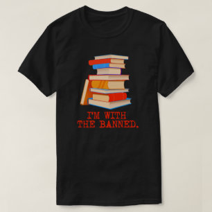 T-shirt Je suis avec les livres interdits