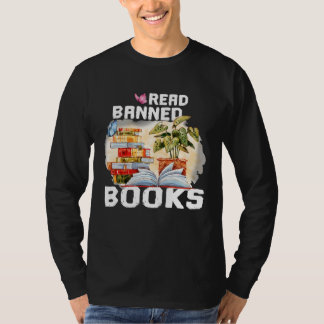T-shirt Je suis avec les livres interdits J'ai lu des livr