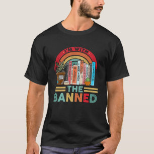 T-shirt Je suis avec les livres interdits J'ai lu le livre