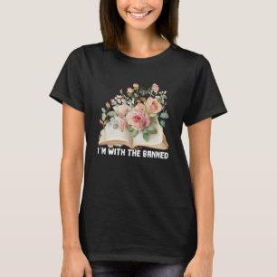 T-shirt Je suis avec les livres interdits J'ai lu les livr
