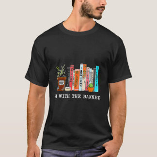 T-shirt Je Suis Avec Les Livres Interdits J'Ai Lu Les Livr