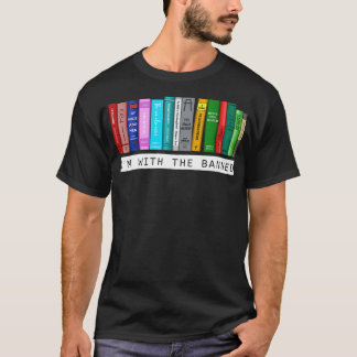 T-shirt Je suis avec les livres interdits réserver 1