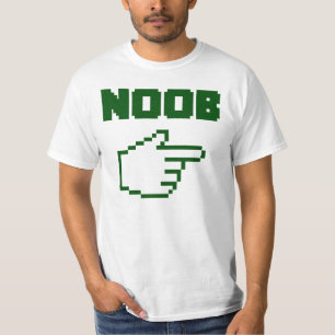 T-shirt Je suis avec l'internaute novice de Noob