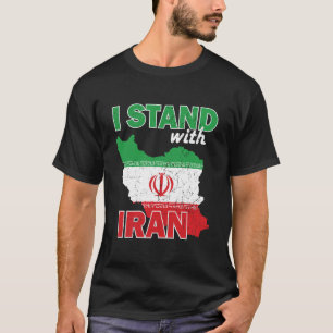 T-shirt Je suis avec l'iran
