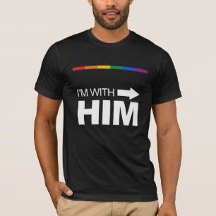 T-shirt Je suis avec lui (droit) - .png